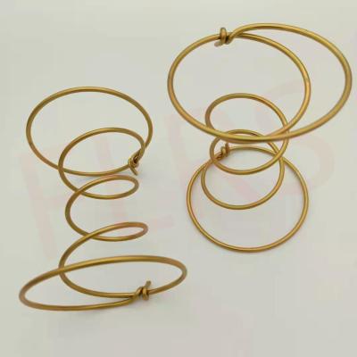 China High-temperature Gold-plated Springs For Sofa Cushion And Furniture for sale