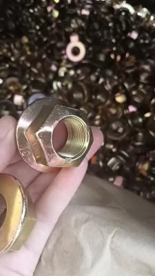 China Prevailing Torque Type All-metal Hexagon Nuts With Flange For Fastening And Securing for sale