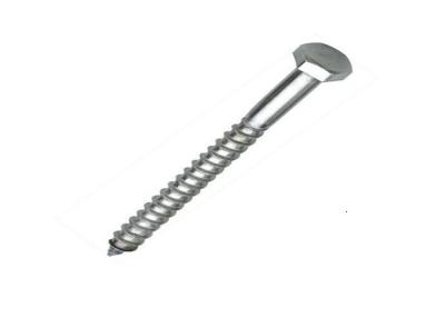 China Hex Head Self Tapping Wood Screws , Stainless Steel Fasteners ASME B18.2.1 Standard for sale