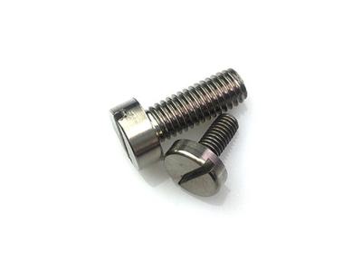 China Full Thread Slotted Head Screw , Stainless Steel Cheese Head Machine Screw for sale