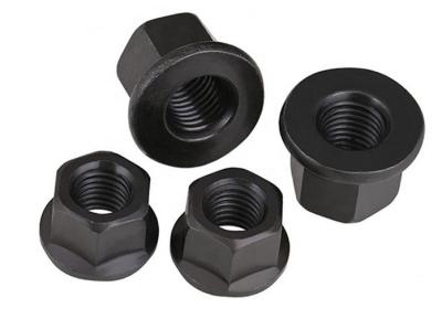 China M6 - M48 Hex Flange Nut Height 1.5D For Industrial Building Machinery for sale