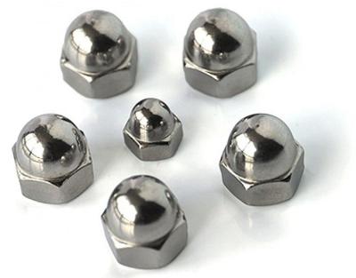 Κίνα Γαλβανισμένο Hexagon locknut, καλυμμένο δια θόλου παξιμάδι με καπέλο ανοξείδωτου/χάλυβα άνθρακα προς πώληση