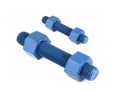 Cina PTFE ss 304 316 doppio Bolt concluso, perno pieno Bolt del filo con il dado in vendita