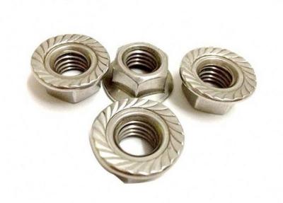 China 6 Grade Hexagon Lock Nut With Flange And Fine Pitch Thread DIN ISO Standard for sale