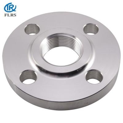 China ASME/ANSI/DIN Forged carbon steel/stainless steel/alloy steel Threaded Flange For Urban / Industrial Building Machinery for sale