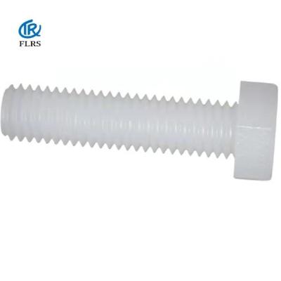 China Full Thread PVDF Hex. Head Bolt / M2-M20 Corrosion Resistant Screws for sale