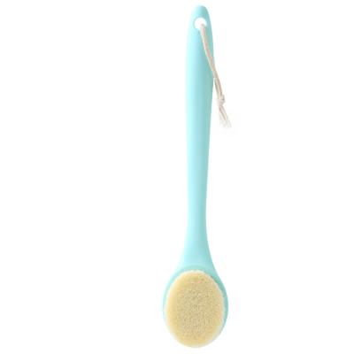 China All Natural Shower Body Brush with Bristles and Loofah, Back Scrubber Mesh Sponge Bath with 16