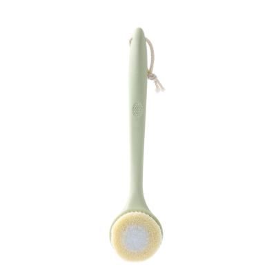 China Hot Selling Long Handle Soft Bristle Bath Brush For Body Long Handle Bath Brush Cleaning Plastic Back Brush for sale