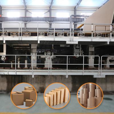 China Magazines Printing Paper Recycling Machine To Make Corrugated Paper Line for sale