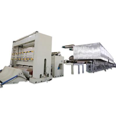 China Kraft Paper Factory Corrugated Paper Making Machine for sale