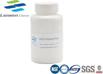 China Armazenamento satisfeito de papel 4 da eficiência elevada do PH 2-4 da emulsão 15% do produto químico AKD - 30℃ à venda