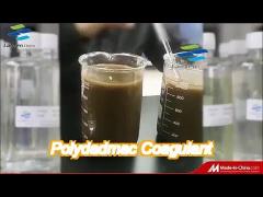 polydadmac coagulant viscosity 2500-5000 colorless cationic polymer water treatment resist chlorine