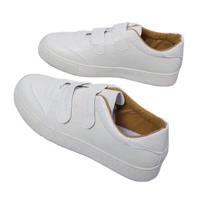 China Fashion Trend Women's Flat Athletic Shoes UpperLightweight Velcro Style Walking Shoes for sale