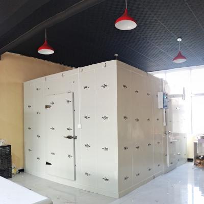 China Container Beer Cave Cold Storage Room With Glass Door Display for sale