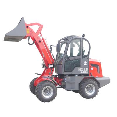 China Building Material Shops Construction Machine Multi Function Mini Loader ZL08 Front End Loader for sale