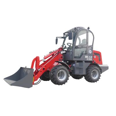 China 1 ton 1ton hotels buy front end mini small articulated wheel loader with front loader for sale