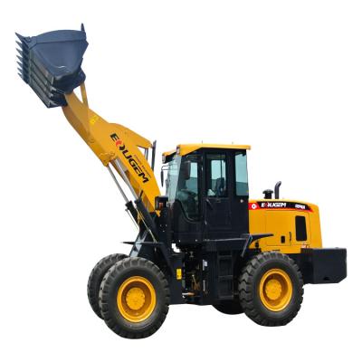 China Construction Material Stores EOUGEM GEM636 3.6 Ton CE Approved Small Agricultural Cheap Compact Front End Wheel Loader for sale