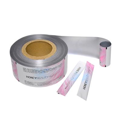 China Factory supply non-toxic packaging film roll for skin care products / packaging film roll for food plastic aluminum foil packaging for sale