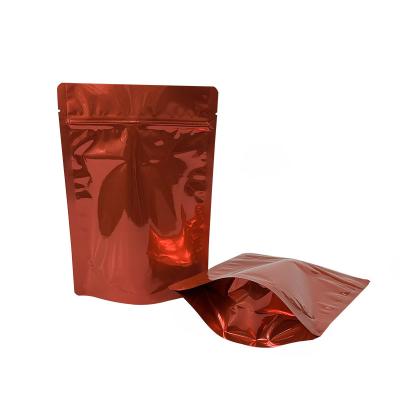 China BIODEGRADABLE custom printed nut cookie aluminum foil food packaging bag, resealable vertical zipper bag factory direct sales for sale