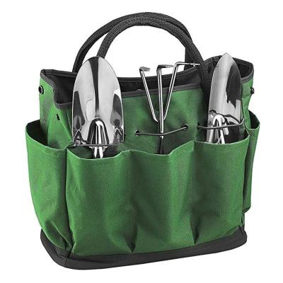 China Waterproof 2019 New Arrival Portable Garden Tool Bag Oxford Factory Tool Kit Storage Bag for sale