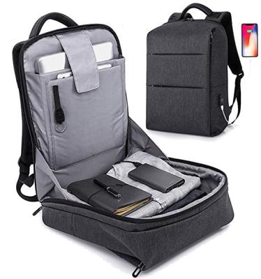 China Fasion New Arrival Anti Theft Backpack - 17inch Business Laptop Backpacks With USB Charging Port for sale