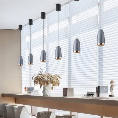 China Decorative Modern Modern High Ceilings Led Mood Pendant Light Free Raising 7W Atmosphere Chandeliers Lamp for sale