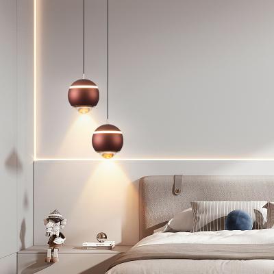 China Contemporary Modern Minimalist Bedroom Decor Lighting Art Design Acrylic Led Pendant Lamp Warm White Chandelier for sale