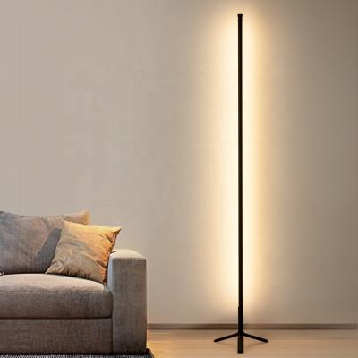 China Modern Drop Shipping Wholesale Living Room Bedroom Decorative Chandelier Lamp Modern Floor Standing RGB Hotel Led Corner Floor Lamp for sale