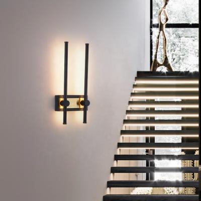 China Factory direct sales modern cheap Nordic wall light indoor black gold led socket wall lamp for sale