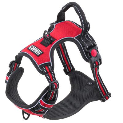 China Viable Product Manufacturer Custom OEM Dog Harness Colorful Heavy Duty Vest No Pull Easy Walk For Dog Pet Supplier for sale