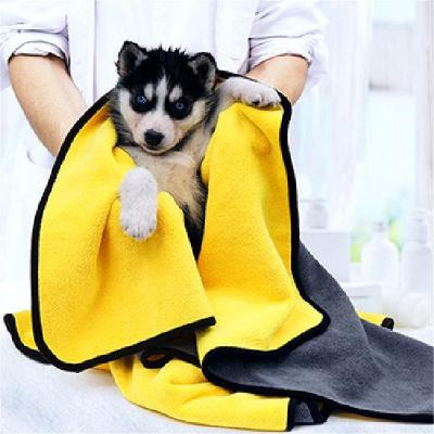 China Wholesale Weak Point Pet BathTowel Microfiber Dog Bath Super Absorbent Dry Hair Towel For Drying Small Medium Large Dogs for sale