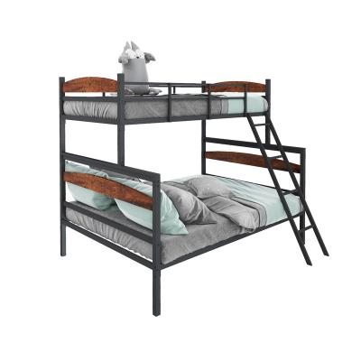 China Support OEM & Hot Sale ODM Boarding House Kids Adult Furniture Double Wooden Bunk Beds With Caster for sale