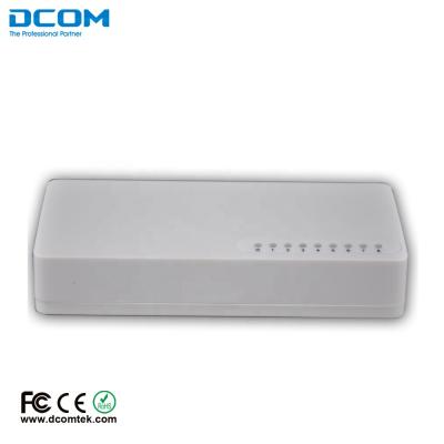 China 8 Port Network Switch 10/100/1000M OEM Stackable Gigabit Uncontrollable Dump Hardware vlan manufacturer for sale