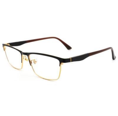 China Reading stleel men eyewear colored stainless steel designer eyewear frame optical stleel glasses for sale