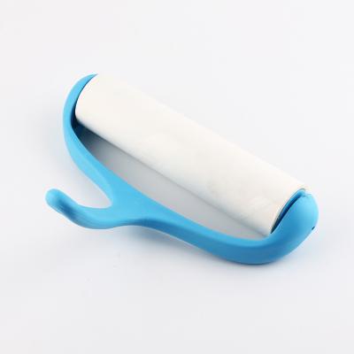 China LS-004 Tissue Easy Peeling Reusable Hair Brush Modern Fiber Pet Hair Remover Fiber Roller Style Fiber Roller for sale