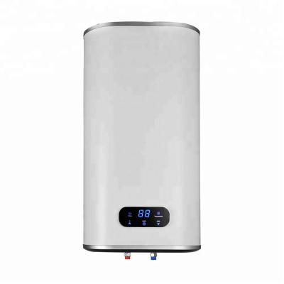 China Electric hot water geysers of storage hot water heater storage hot water heater round flat electric round flat geysers for sale