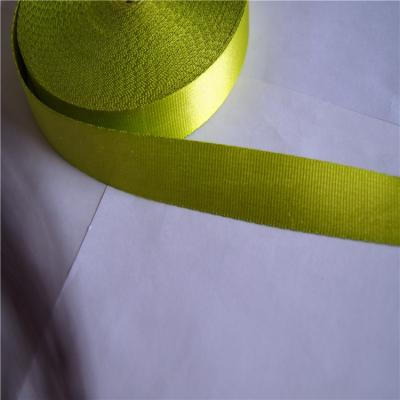 China Eco-frendly fabric webbing textile webbing for backpack polyester webbing for toy binding harness fabric for sale