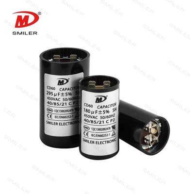 China Motor Manufacturer CD60 Capacitor 40uf For Motor Capacitor for sale