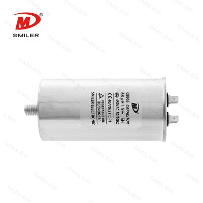 China Air Conditioner Smiler Capacitor 68 Micro Farad Air Conditioning Capacitor Cbb65 Metal Film AC for sale