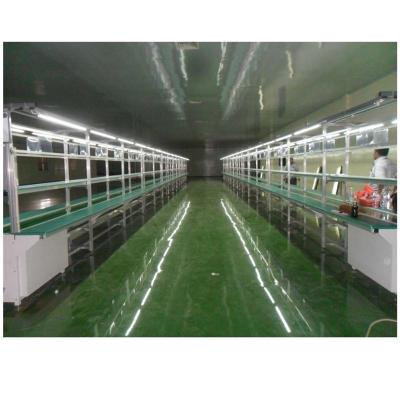 China Aluminum Led Bulb Assembly Machine Mobile Phone Assembly Line With Belt Conveyor for sale