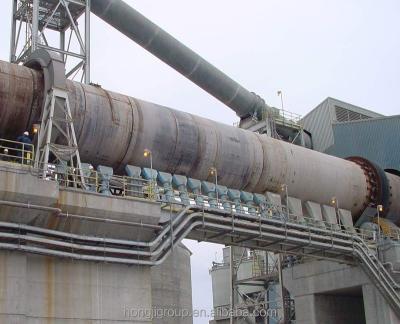 China Slag China Advanced Portland Plant Automatic Cement Production Line Carbon Aluminum Rotary Melting Kiln for sale