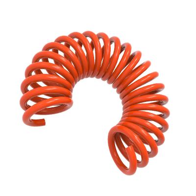 China Home use PUSpring tube air compressor pipe8*5mmPneumatic air compressor high pressure telescopic belt connector hose3/6/9/15Rice for sale