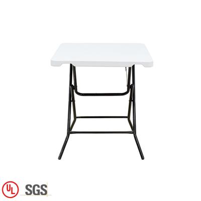 China Cheap and Portable / Plastic Folding Table in Square Manufacturer Branded New Design Low Price Folding Place Plastic Tea Table for sale