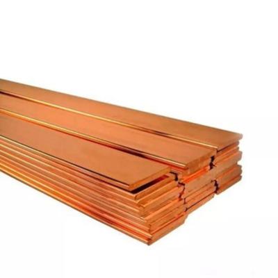 China Industrial High Quality T2 Rod T1 Easy Cut T3 Copper Bus Bar / Brass Bar for sale