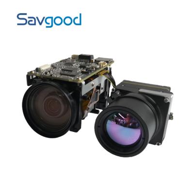 China Hybrid Zoom Thermal Imaging 30x Module 640x512 Camera Starlight IP Camera Visible Module SG-ZCM2030NL-T25T for sale