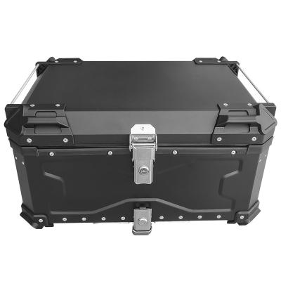 China High Quanlity Wholesale And Retail High Quality Aluminum Metal Box Motorcycle Side Box And Tail Box With Top Brackets Accessories Patch Plate for sale