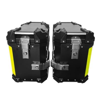 China Durable Strong High Quality Aluminum Universal 38l Side Motorcycles Tools Top Box for sale