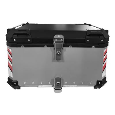 China Universal 80l Durable Strong High Quality Aluminum Side Motorcycles Tools Top Box for sale