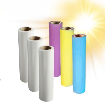 China Clothing Stretch High Flex Color Changing PU Light Sensitive Heat Transfer Vinyl Film Sheets Or Rolls For Colthing Printing for sale