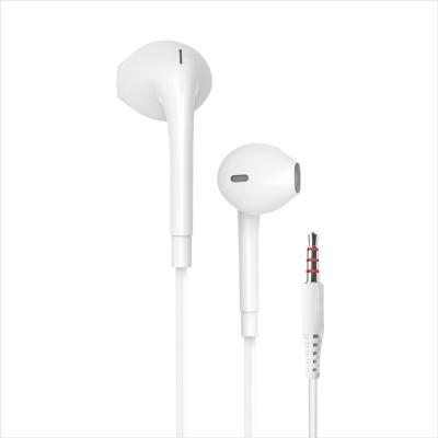 China Factory direct sales comfortable wearing 3.5mm stereo cheap wired earphone with microphone wired earphone with strong bass for sale